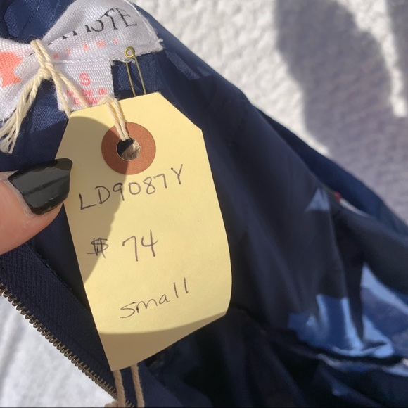 NWT Small L’atiste Floral Off Shoulder Cap Sleeve Mini Dress Prom Hoco Wedding - Picture 12 of 12